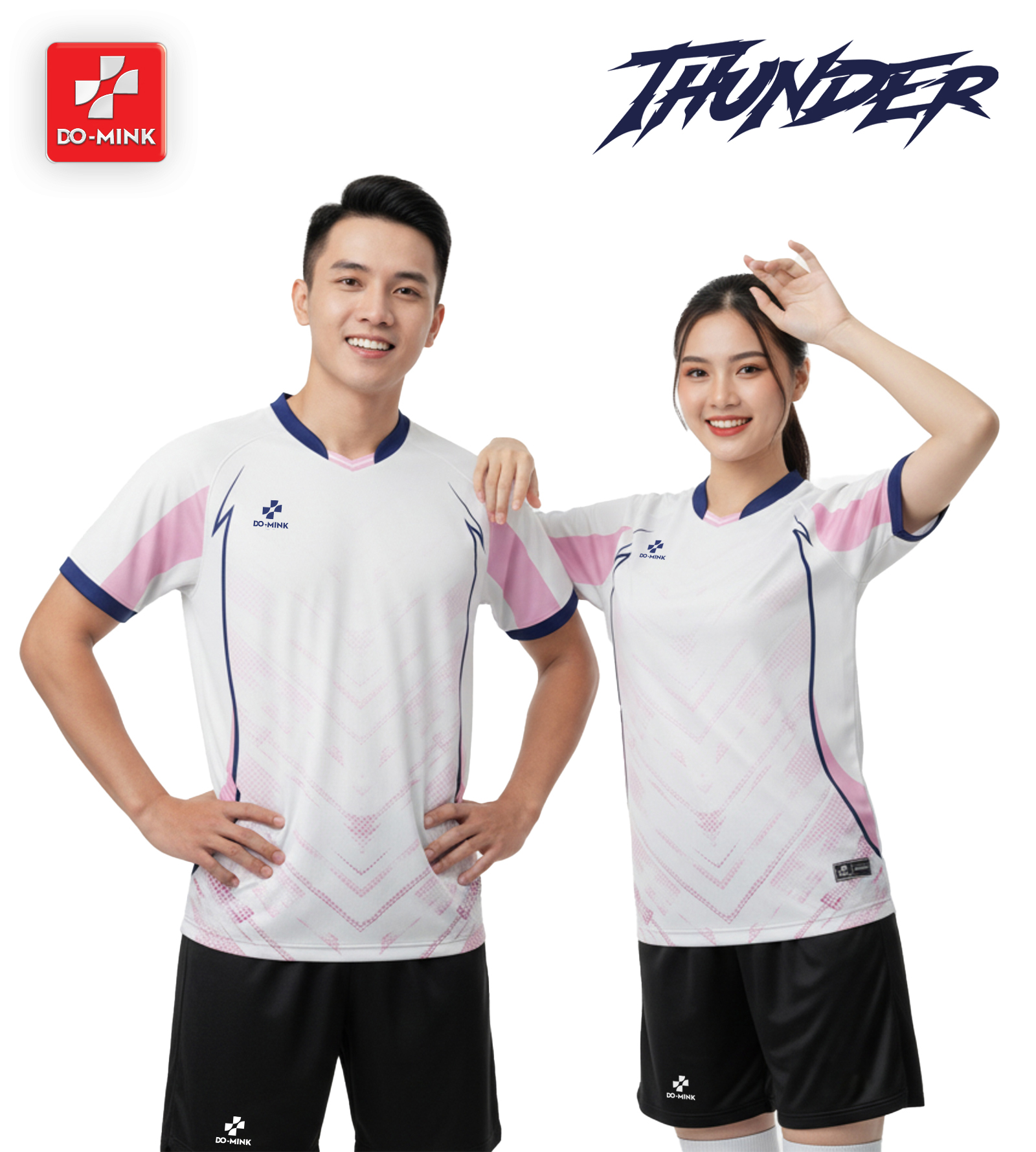 Đồ Đá Banh Domin Thunder Chính Hãng – Co Giãn 4 Chiều, Thoát Nhiệt Thần Tốc, Kháng Khuẩn 2026