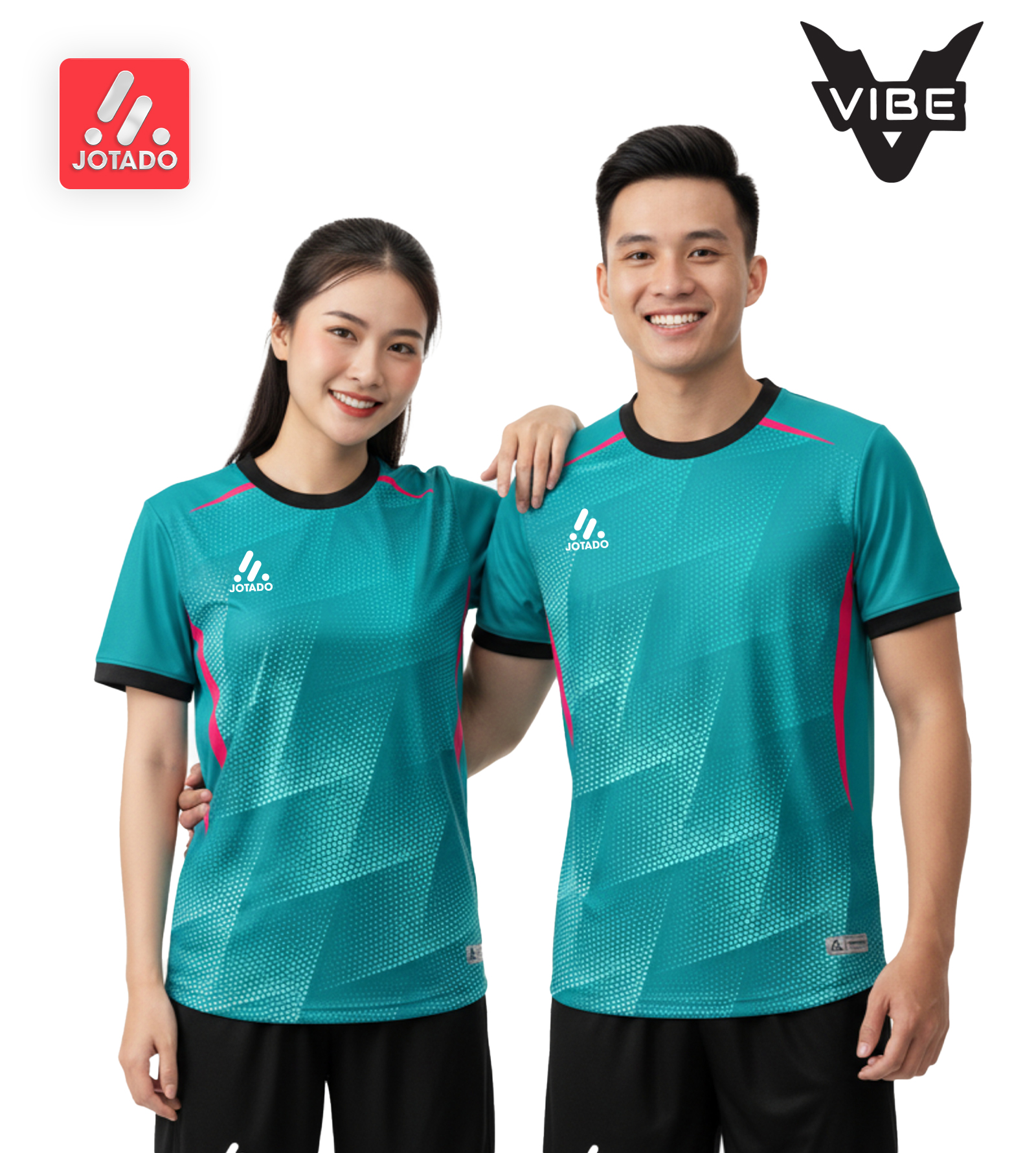 Bộ Quần Áo Bóng Đá Jotado Vibe - 01 – Vải Mè Kim Siêu Thoáng, Thiết Kế Trendy 2026, Co Giãn 4 Chiều