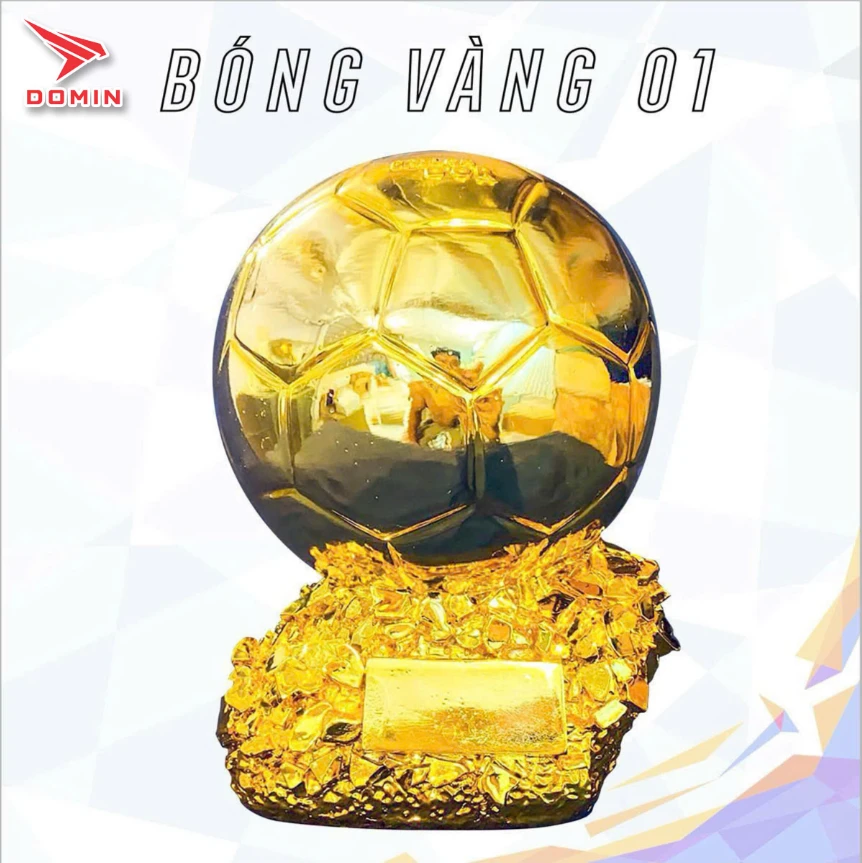 Cúp Bóng Vàng Jotado Cao Cấp – Biểu Tượng Vinh Quang, Mạ Vàng Sáng Bóng, Thiết Kế Tinh Xảo