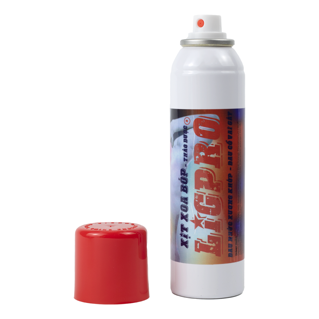 Bình Xịt Xoa Bóp Thể Thao Ligpro (200ml) – Giảm Đau Cơ Khớp, Tan Máu Bầm, Phục Hồi Siêu Tốc