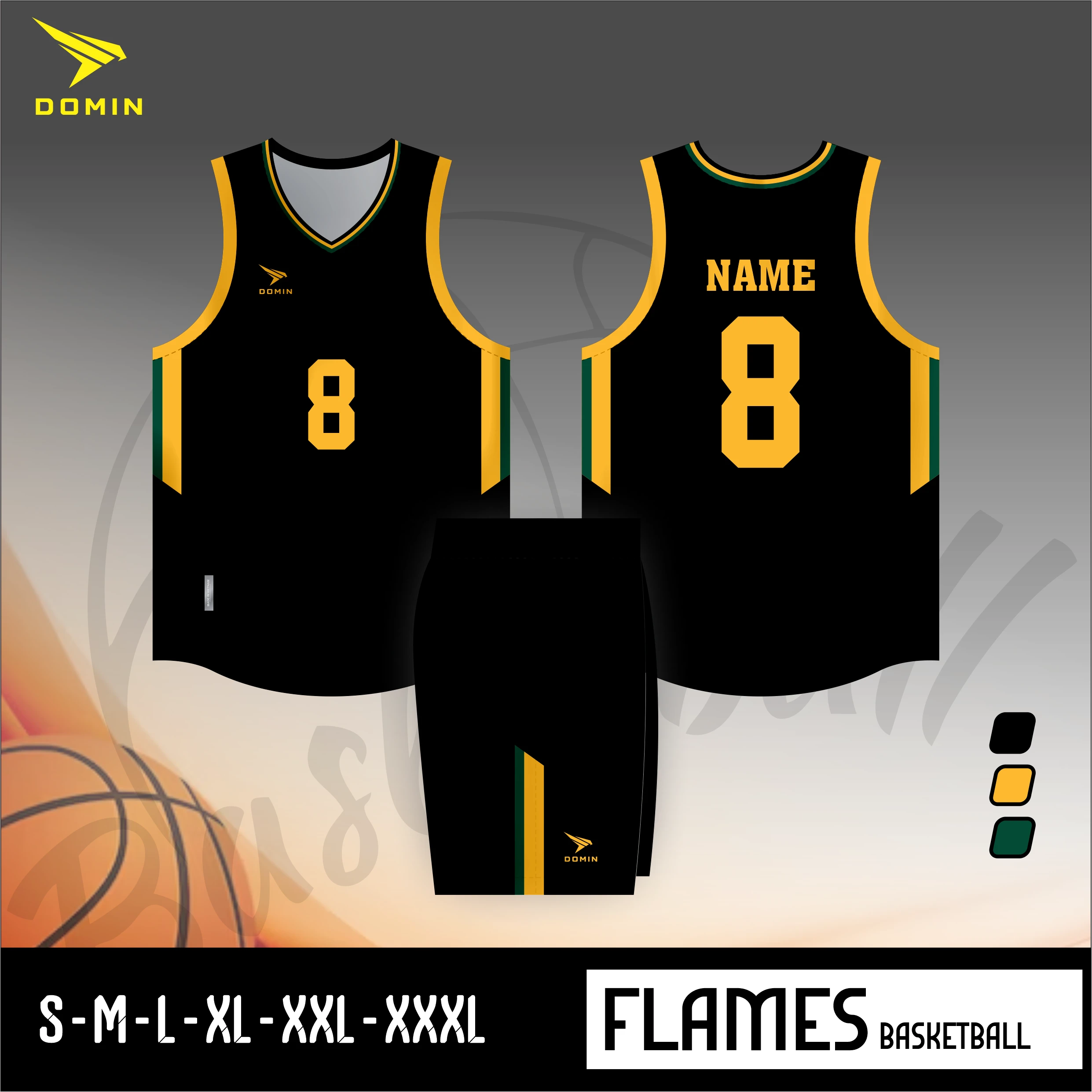 (DOM) ÁO BÓNG RỔ THIẾT KẾ MÃ 02