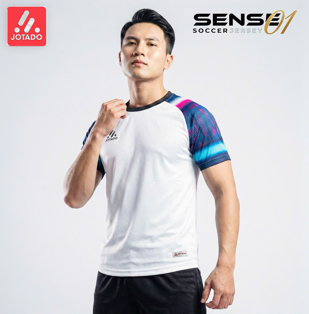 Bộ Quần Áo Bóng Đá Jotado SENSE - 01 – Vải Mè Kim Siêu Thoáng, Thiết Kế Đẳng Cấp, Co Giãn 4 Chiều