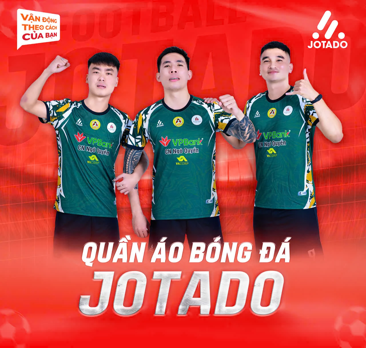 Bộ Quần Áo Bóng Đá Jotado