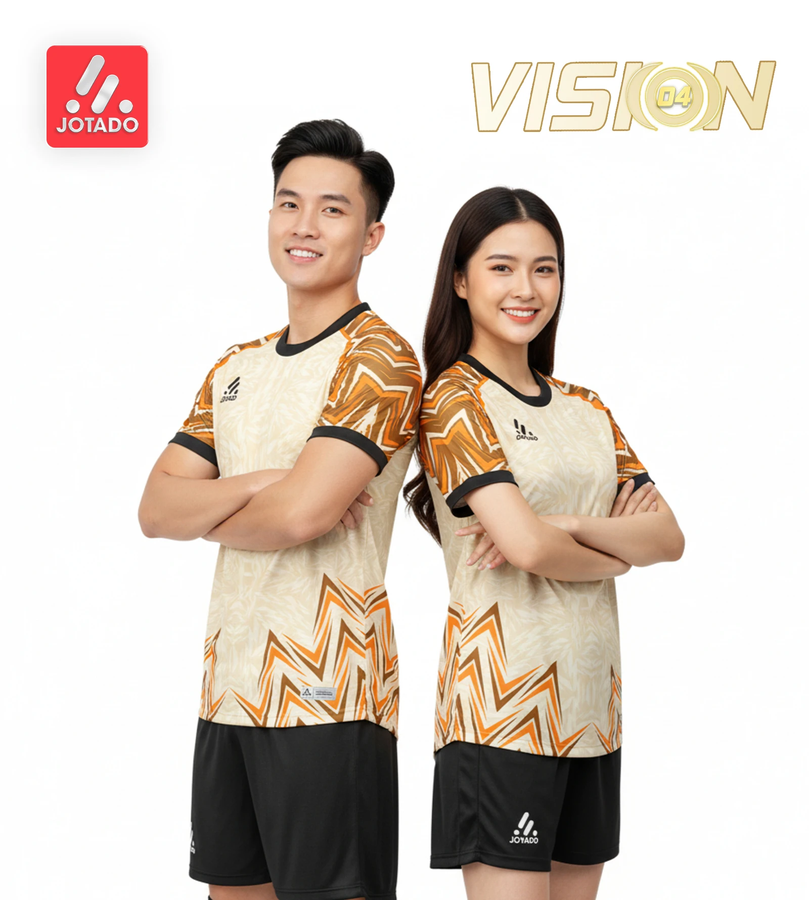 Bộ Quần Áo Bóng Đá Jotado VISION - 04 – Vải Mè Kim Thoi, Thoát Nhiệt Đa Chiều, Thiết Kế 2026