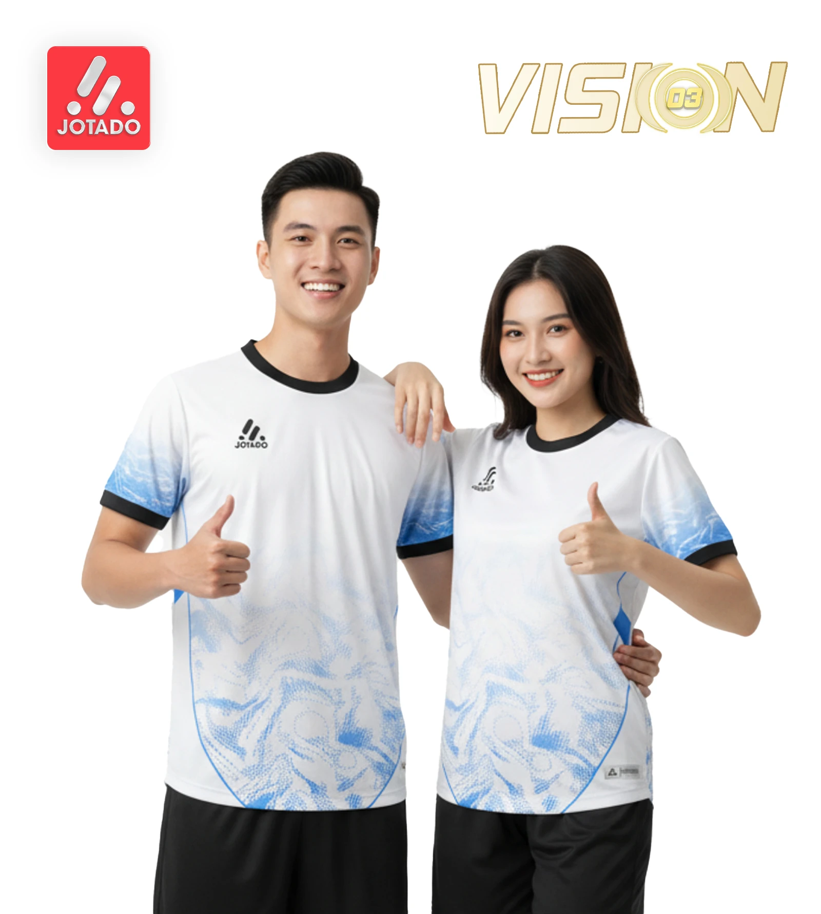 Bộ Quần Áo Bóng Đá Jotado VISION - 03 – Vải Mè Caro Cao Cấp, Siêu Thoáng, Thiết Kế Đẳng Cấp 2026