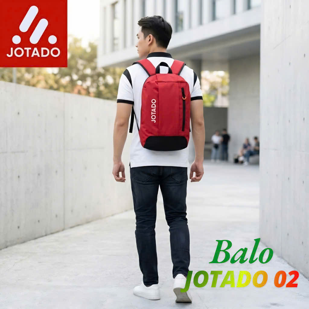 [DOM]Balo Thể Thao Jotado 02 Cao Cấp – Vải Kháng Nước, Ngăn Đựng Giày Biệt Lập Khử Mùi
